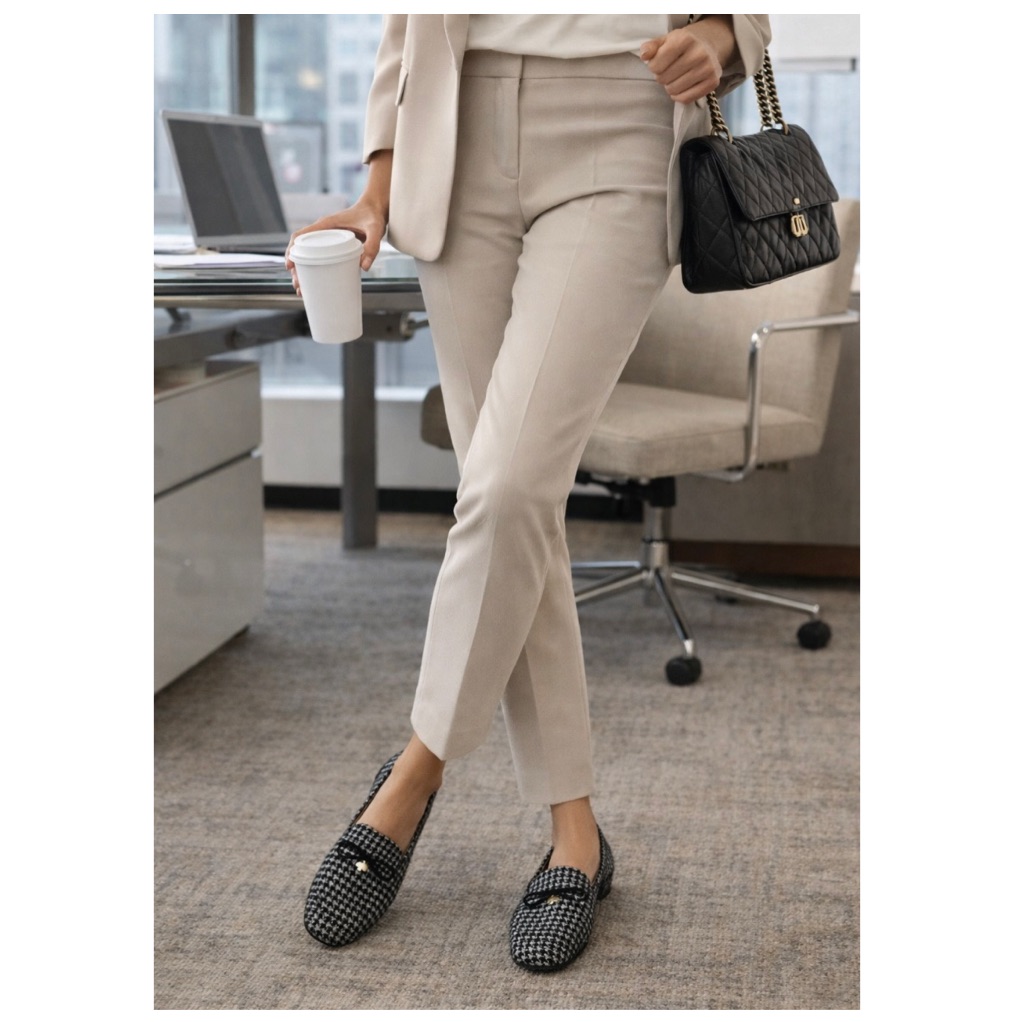 Kate Spade New York Sarah Tweed Loafers Nwt 7.5